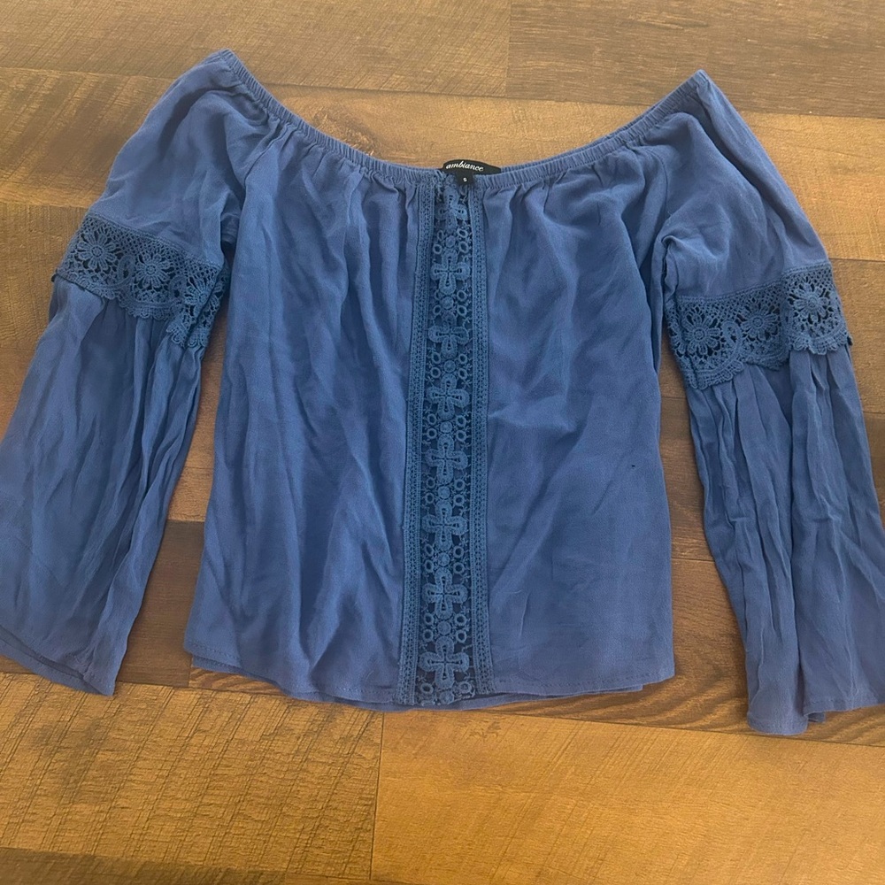 Off the shoulders top